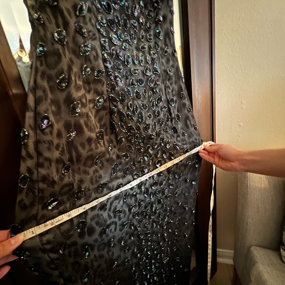 Leopard/Cheetah print evening gown size Small - Picture 11 of 15